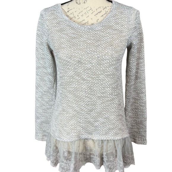 Layered look sweater size M - Picture 1 of 8
